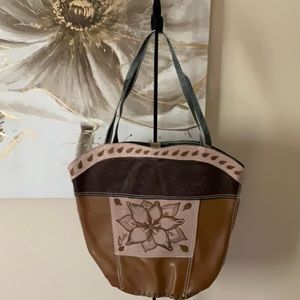 Leather bag from Cuba